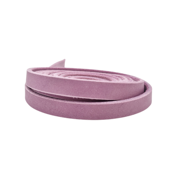 Fettleder lila lavendel Provence Halsband Hundeleine